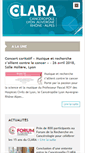 Mobile Screenshot of canceropole-clara.com